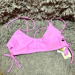 Bikini Top Bright Pink No Boundaries NWT